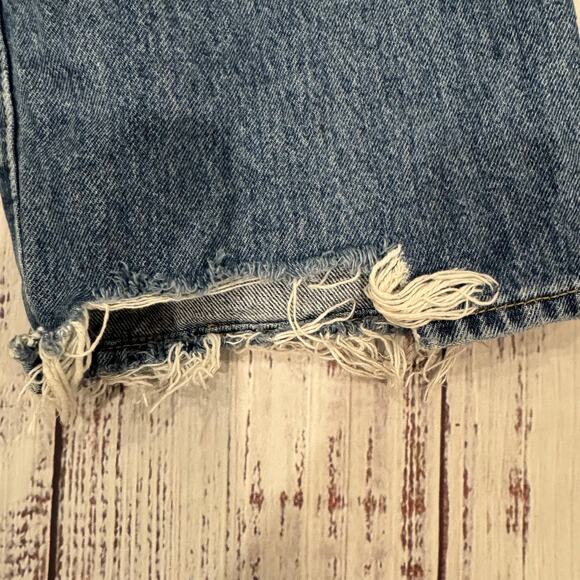 Levi’s ’94 Baggy Ripped High Rise Straight Jeans Raw Hem W31 - Picture 9 of 14